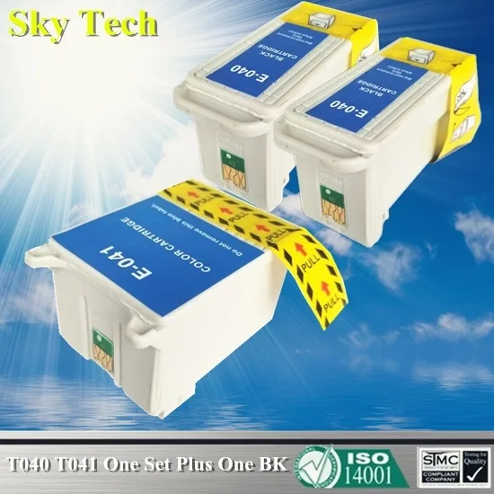 Качественный совместимый чернильный картридж для Epson T040 T041 принтера Stylus C62 / CX3200 |