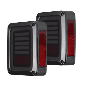 

For Jeep Wrangler Accessories Somke led tail lights For Jeep Rear light Brake Reverse light Back Up lamp for Jeep JK JKU 07-16