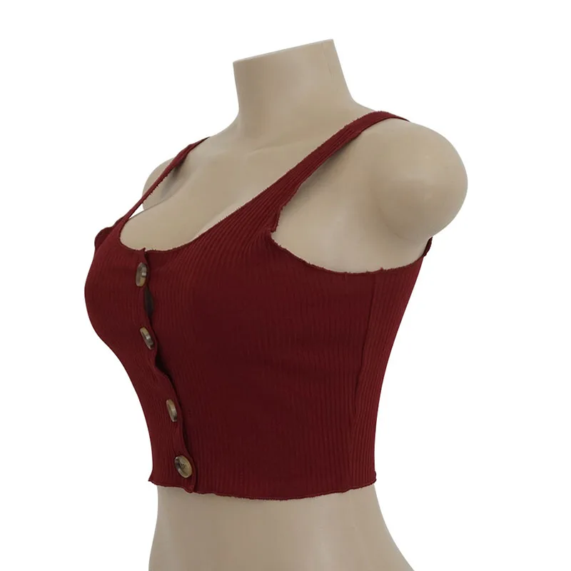 Women-Fashion-Sexy-Short-Sleeve-Crop-Top-Button-Solid-Color-Short-Section-Camisole-Casual-Wild-Jacket-Slim-Short-Shirt-TP0032 (15)