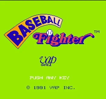 

Baseball Fighter Region Free 8 Bit Game Card For 72 Pin Video Game Player