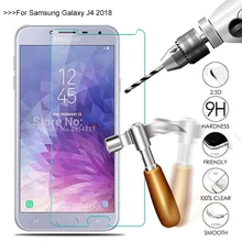 J4 стекло закаленное стекло для samsung Galaxy J4 SM-J400F защитное стекло на J 4 J42018 Glas 9H Премиум Защитная пленка для экрана