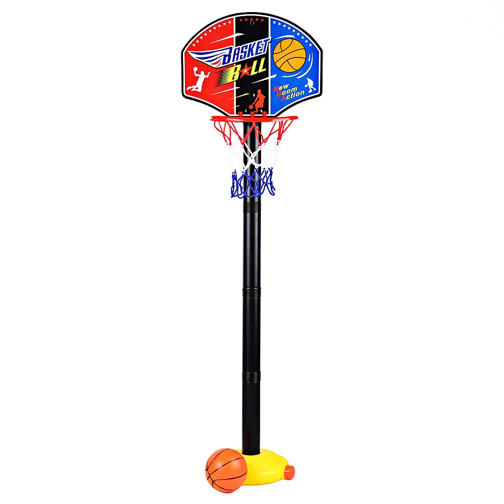 

Child Portable Basketball Backboard Stand Toy Sports Set With Inflator Height Adjustable Indoor Outdoor Basquete Sports Game Toy