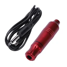 Один шт Татуировка роторная ручка Гибридный Перманентный макияж тату машина Мощный Тихий мотор