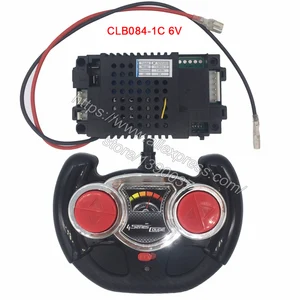 Image 3 - CLB084 4D çocuk elektrikli araba 2.4G uzaktan kumanda alıcısı CLB verici elektrikli bebek arabası 12V ve 6V