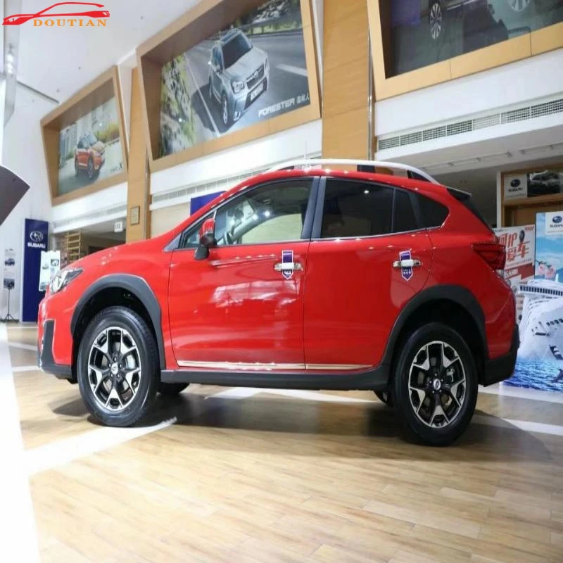 Car Styling For Accessories Subaru XV 2018 Chrome Door Side Moulding Cover Trim Sticker Car Stickers Side Door Streamer 4pcs/Set Car Styling For Accessories Subaru XV 2018 Chrome Door Side Moulding Cover Trim Sticker Car Stickers Side Door Streamer 4pcs/Set