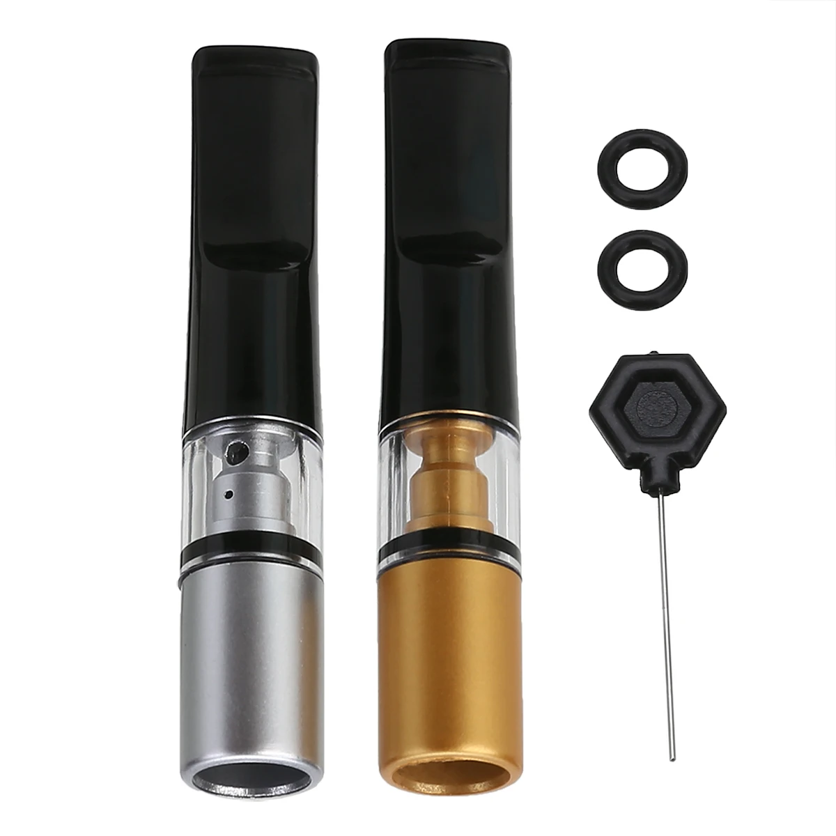 2pcs/set Reusable Cigarette Tobacco Filter For Cigarette Holder Ash