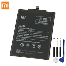XiaoMi Original Battery BM47 For Xiaomi Redmi 3 3S 3X 4X Redmi3 Pro Redrice Hongmi 100