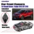 Liandlee Auto Vista Frontale Della Macchina Fotografica Logo Incorporato Per Renault Koleos Kadjar 2016 2017 2018 4.3 “Monitor LCD Schermo Accendisigari