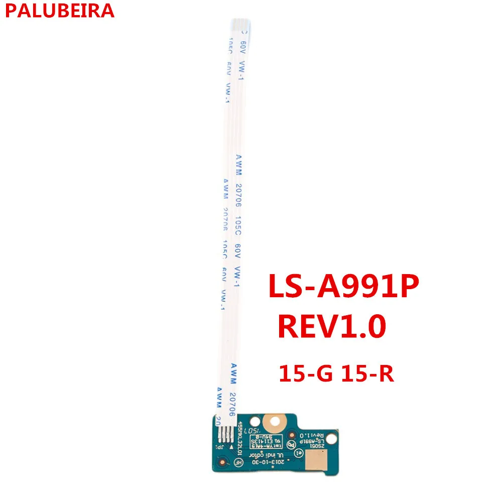 

PALUBEIRA New Power Button Board w/ Cable replacement For HP 15-R SERIES LS-A991P Fast Shipping