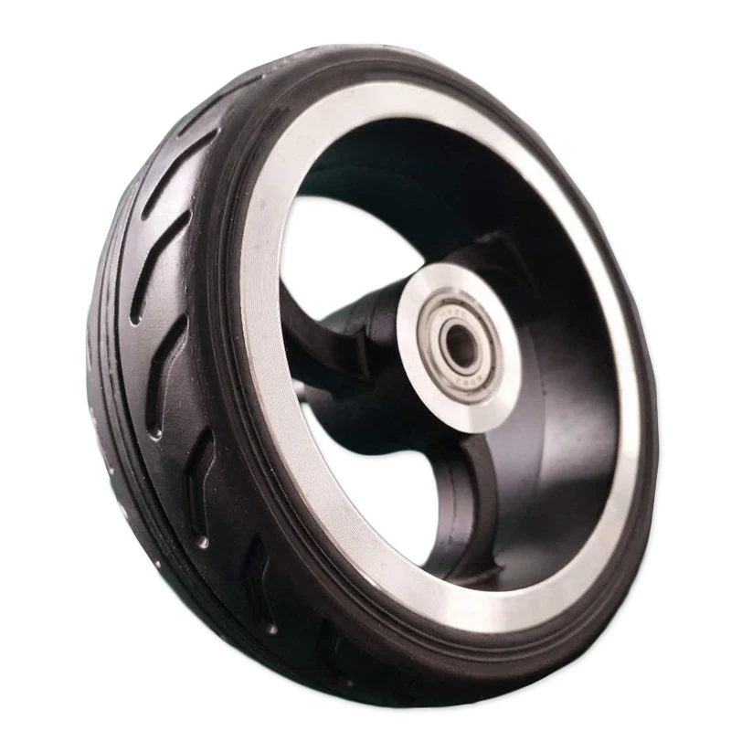 

Hub Wheel Rim Interior Electric scooter Rubber Tire Accessories Replacement Attachment Aluminum alloy