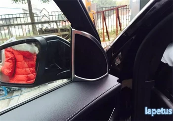 

Lapetus Pillar A Tweeter Speaker Sound Triangle Decoration Frame Cover Trim For Mercedes-Benz GLC X253 2016 2017 2018 2019 ABS