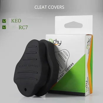 

RICHY Bicycle Bike Pedal Cleats Covers Compatible Rc7 / KEO / SPD Lock Cleat Road Self-Locking Pedal Accessories
