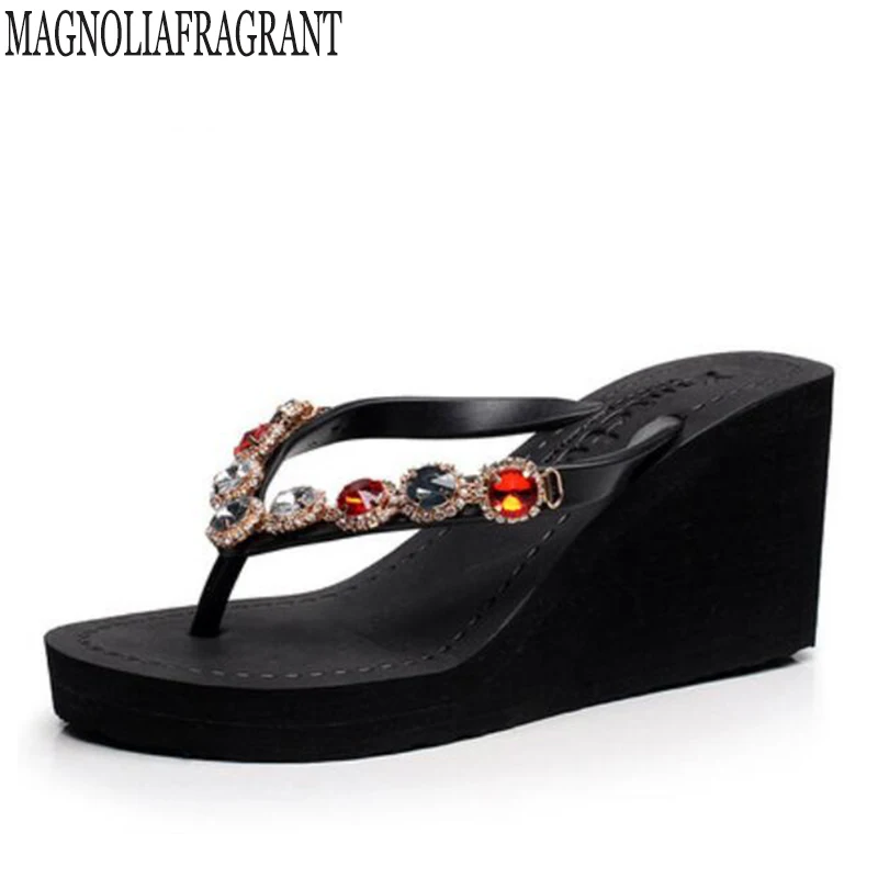 chunky beach sandals