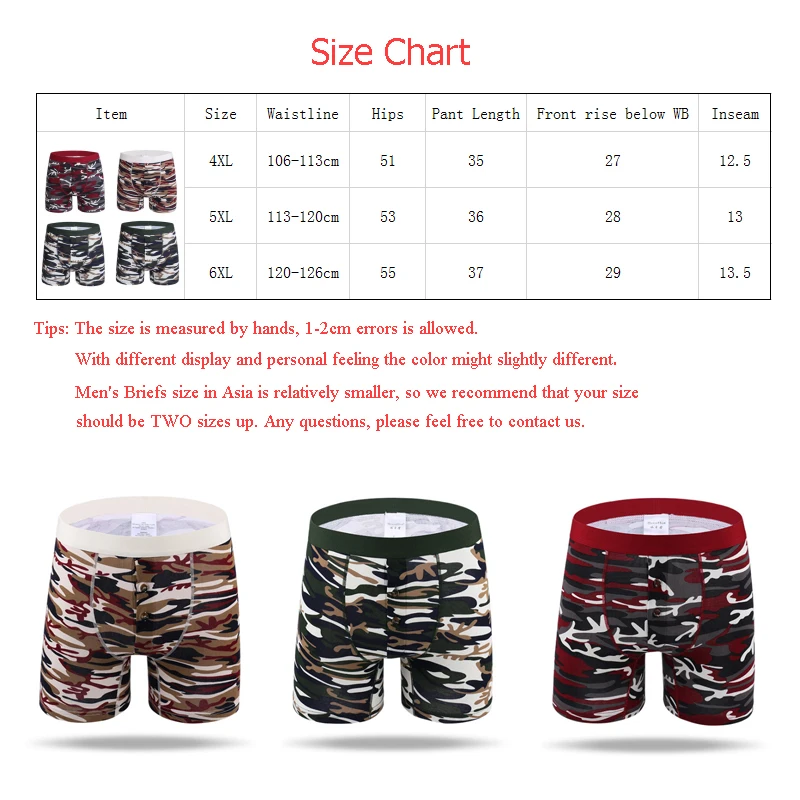 4pcs underpants  for boy mens