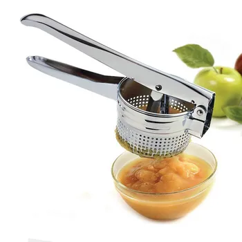 

Potato Mashers Ricers for Kitchen Cooking Tools Stainless Steel Pressure Mud Puree Vegetable Fruit Press Maker Garlic Presser