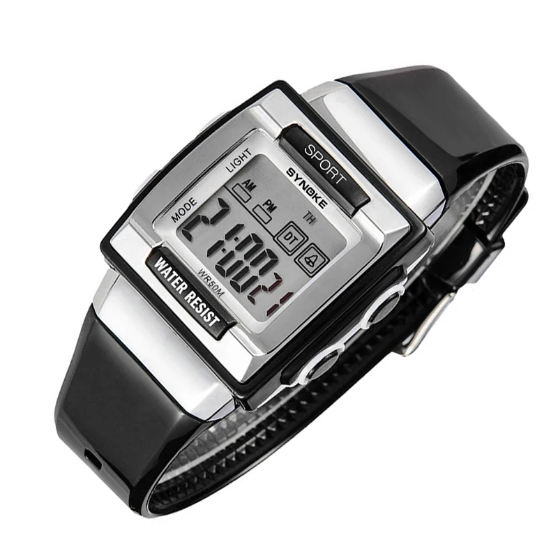 Automatic Children Digital sport Watch Fashion waterproof stopwatch led military wristwatch top quality army clock chronograph