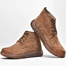 Новые военные ботинки для мужчин; армейские ботинки; водонепроницаемые ботинки в байкерском стиле; Erkek Ayakkabi