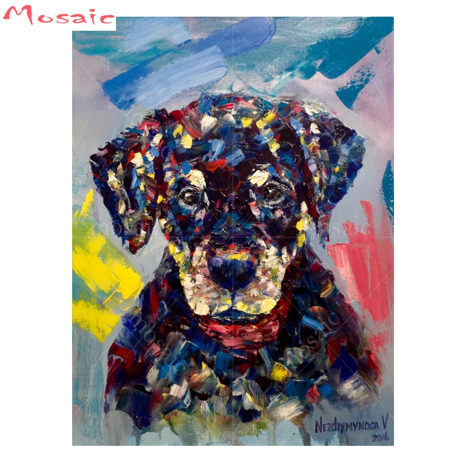 

German shepherd Diamond embroidery"black dog"5d Diy diamond painting Cross Stitch full square diamond mosaic home decorative