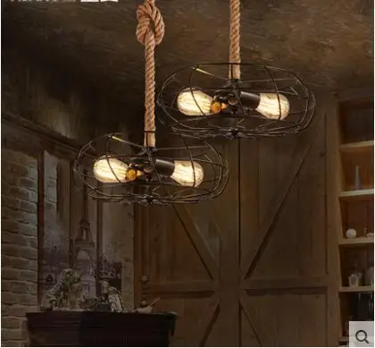 Fan-American-Country-Loft-Industrial-Pendant-Lighting-Fixtures-Edison-Rope-Vintage-Lamp-Lamparas-Suspension-Luminaire (2)