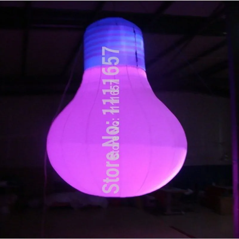 2017 Fashion inflatable light bulb,inflatable light bulb with factory price for sale(2.5m