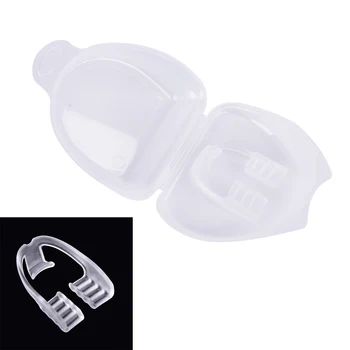 

1Set Pro DentalMouth Guard Stop Teeth Grinding Anti Snoring Bruxism Eliminate Clenching Sleep Aid Health Care hot sale
