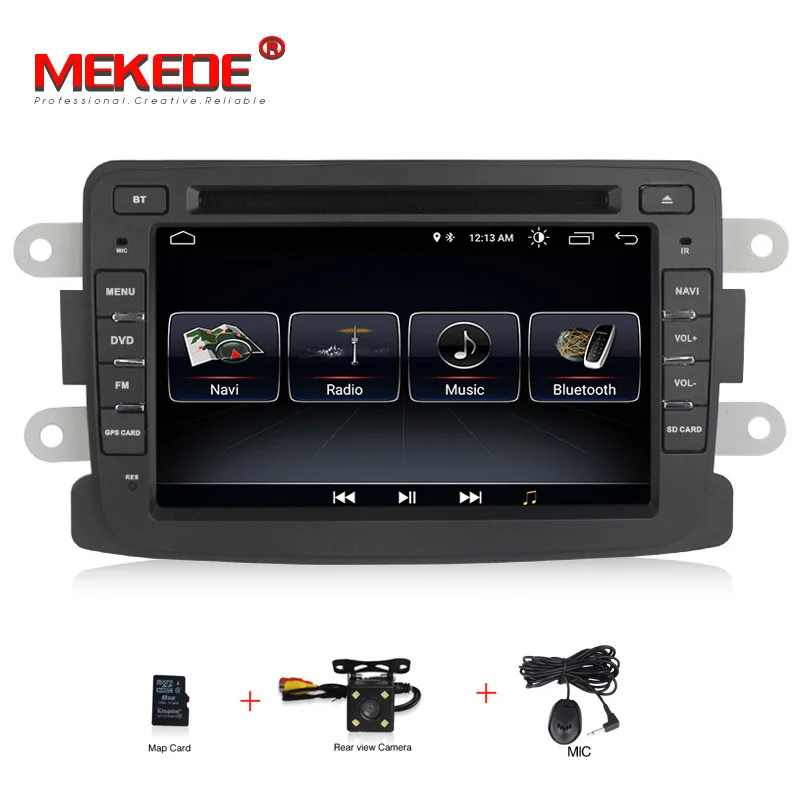Quad Core Pure Android GPS Navigation font b Radio b font For RENAULT Dacia Renault Duster