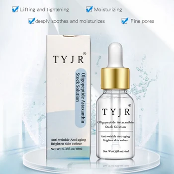 

Face Oligopeptide Astaxanthin Stock Solution Hydrating Smooth Fine Lines Anti-Wrinkle Anti-Aging Face Serum