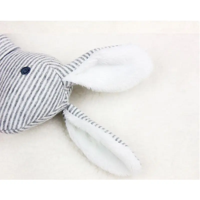 Cartoon Plush Rabbit Animal Rattle Bell Jingle Sound Hand Shaker Baby Grasping Intelligent Development Educational Toy Cartoon Plush Rabbit Animal Rattle Bell Jingle Sound Hand Shaker Baby Grasping Intelligent Development Educational Toy