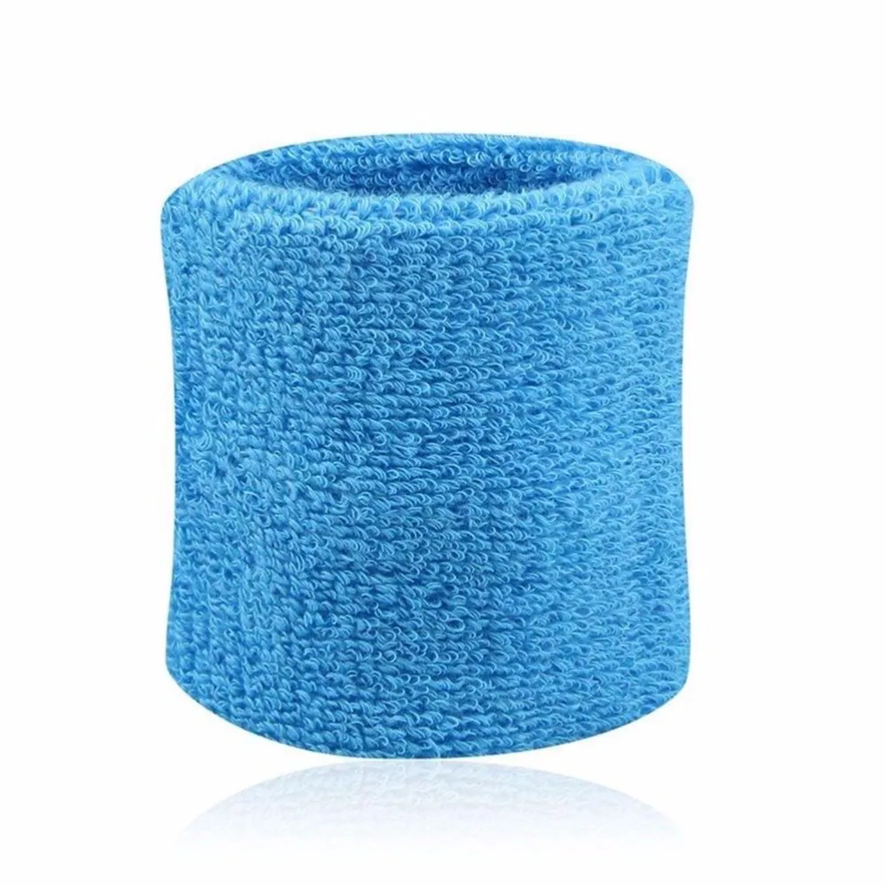 2PCS Colorful Unisex Sport Sweatband Wristband Cotton Wrist Protector Running Badminton Basketball Brace Terry Cloth Sweat Band wrist brace wrist guard wrist straps wrist support wrist support band wrist sweat wristbands wrist sweatband