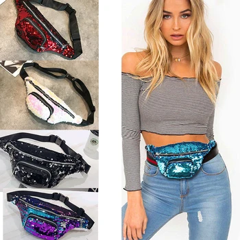 

Mens Women Waist Bag Fanny Pack Hip Camping Money Pouch Belt Sport Shoulder Bag