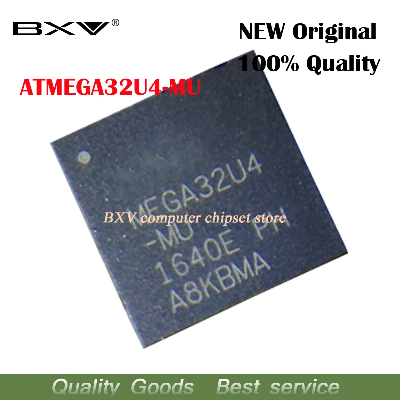 5 шт. новинка 100% оригинальная Φ ATMEGA32U4MU ATMEGA32U4 MEGA32U4 QFN44 | Электронные компоненты и