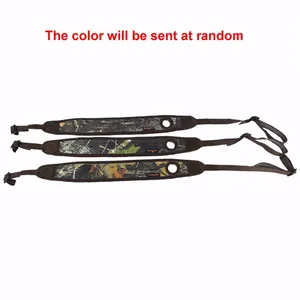 Аксессуары для охотничьего ружья Tourbon тактическое для охоты для стрельбы Регулируемый винтовка ружье слинг с нескользящей лямки ремень для Аксессуары для охотничьего ружья - изображение