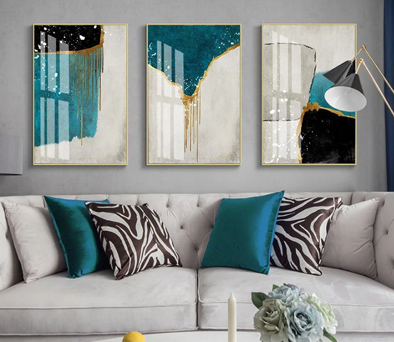 

Factory wholesale (No Framed) Modern abstract art Canvas Print On Canvas Printing Wall Pictures-QSCX