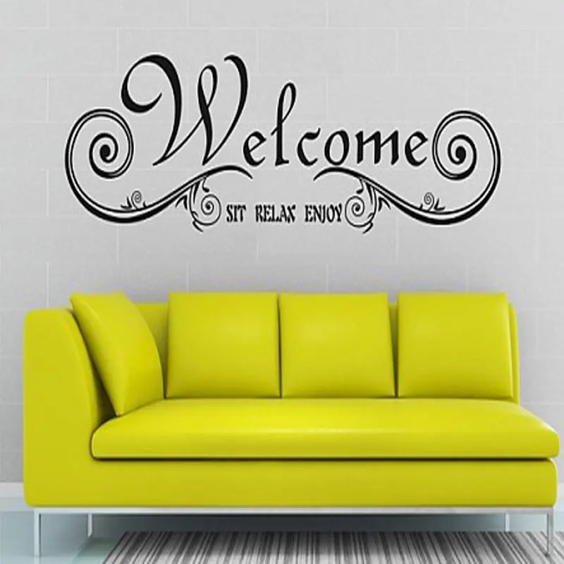 English Quote Saying Vinyl Wall Art Decal pegatinas de pared