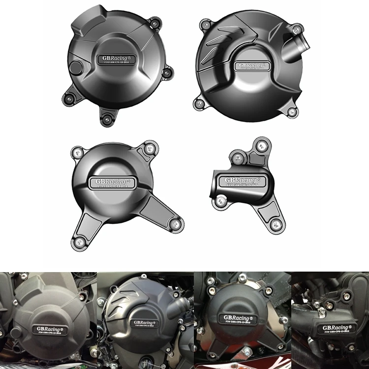 Motocicletas de la cubierta del motor de protección caso para el caso GB de carreras para YAMAHA MT09 FZ09 2014-2019 motor CoversProtectors - 1