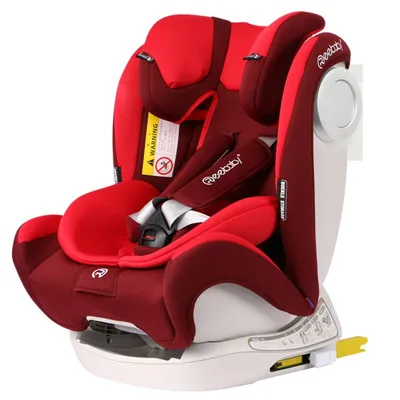 Eebaby детское автокресло безопасности isofix жесткий интерфейс пятиточечный фиксированный 0-12 лет литьевой стальной каркас - Цвет: A