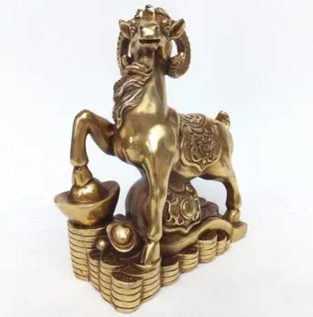 

Pure copper sheep bronze home classical feng shui crafts Decoration