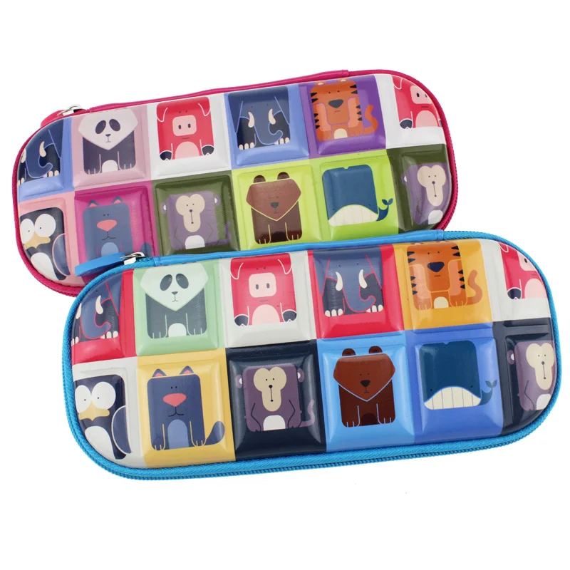 Назад в школу коробки для ручек маленький девочек пенал мультфильм kawaii Милая