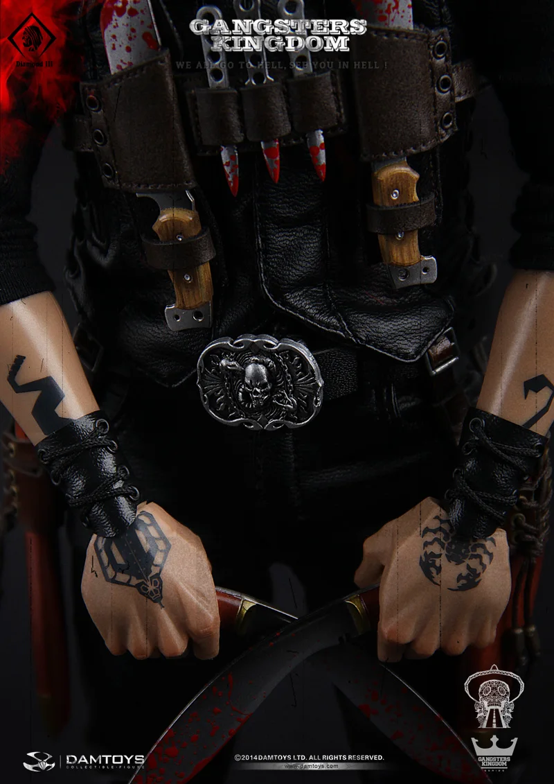Коллекционная 12 ''полный набор фигурки 1/6 гангстеров Королевство ...