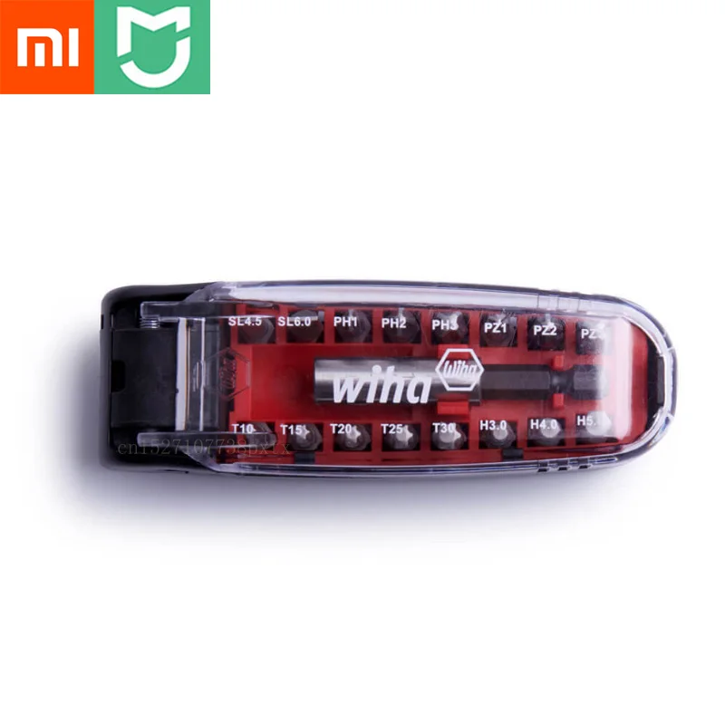 Набор отверток Xiaomi Mijia Wiha, 17 в 1, магнитный пост, секундная замена, шаль, Пакетная головка, скрытая отвертка, инструмент для ремонта дома