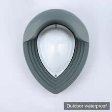 2X Вилла балкон коридор прохода лист сердце ворота Настенный светильник лампа светодиодный Открытый водонепроницаемый пост современный светодиодный настенный светильник бра