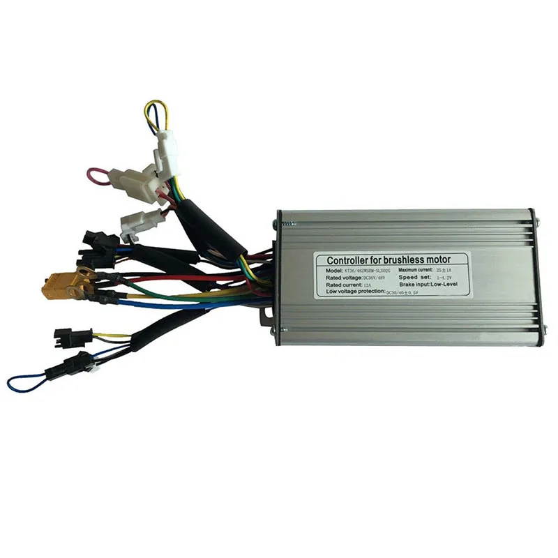 Бесщеточный контроллер 36 В/48 в 500 Вт 9 Mosfet управления для Электрический велосипед Ebike