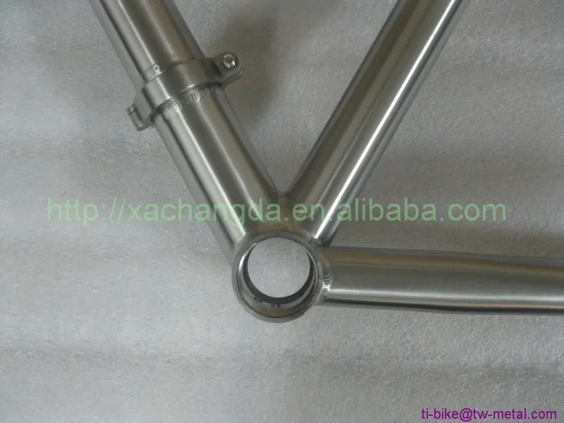 Best Titanium breakaway & Couple Bike frame Mountain with taper head tube Custom Bike frame with brushed XACD titanium MTB bike frame 4 Best Titanium breakaway & Couple Bike frame Mountain with taper head tube Custom Bike frame with brushed XACD titanium MTB bike frame 4