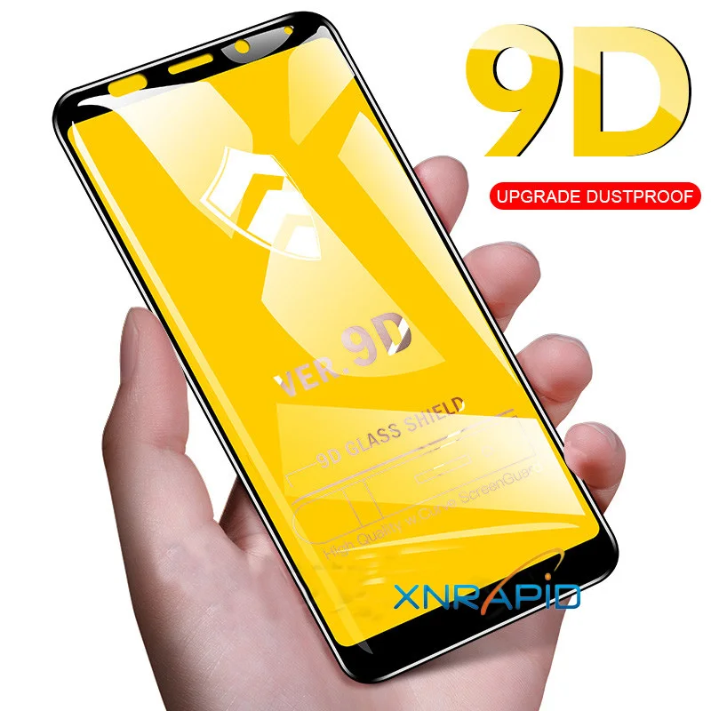 

9D Full Cover Tempered Glass For Xiaomi Redmi 4X 5A Note 5A Screen Protector For Redmi 5 Plus Redmi Note 6 5 Pro 4X Glass Film