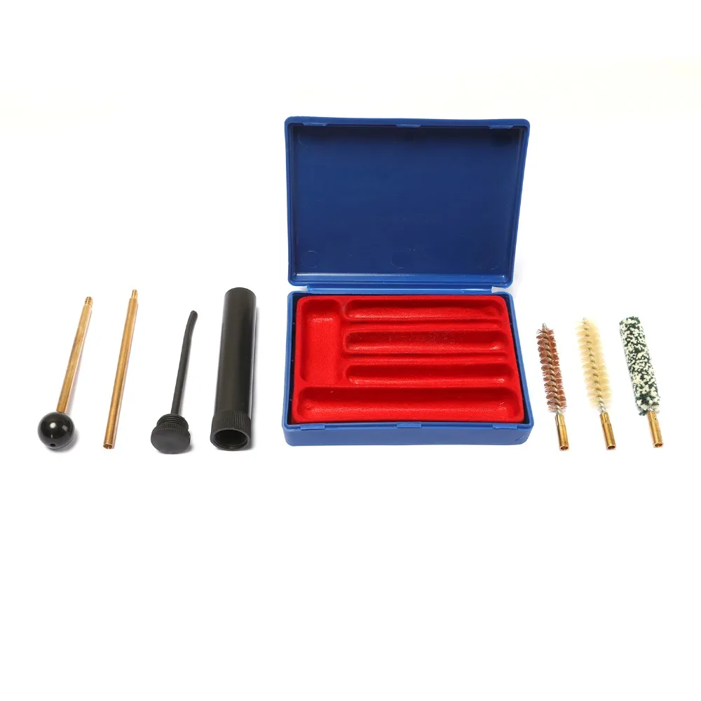 16Pcs Deluxe Universal Pistol Cleaning Kit with Padded Storage Case Gun Smithing 