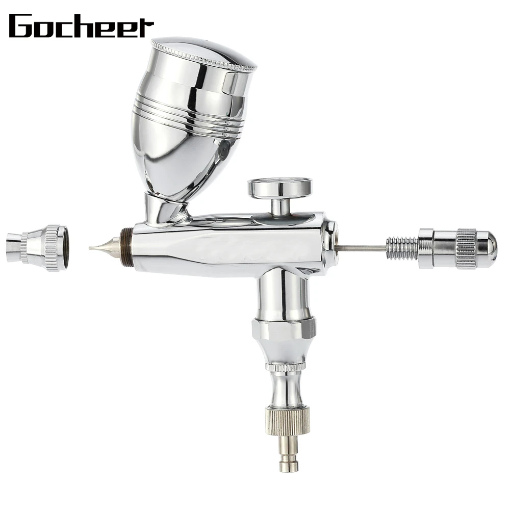 Gocheer makeup airbrush gun dual action mini aerografo airbrush paint