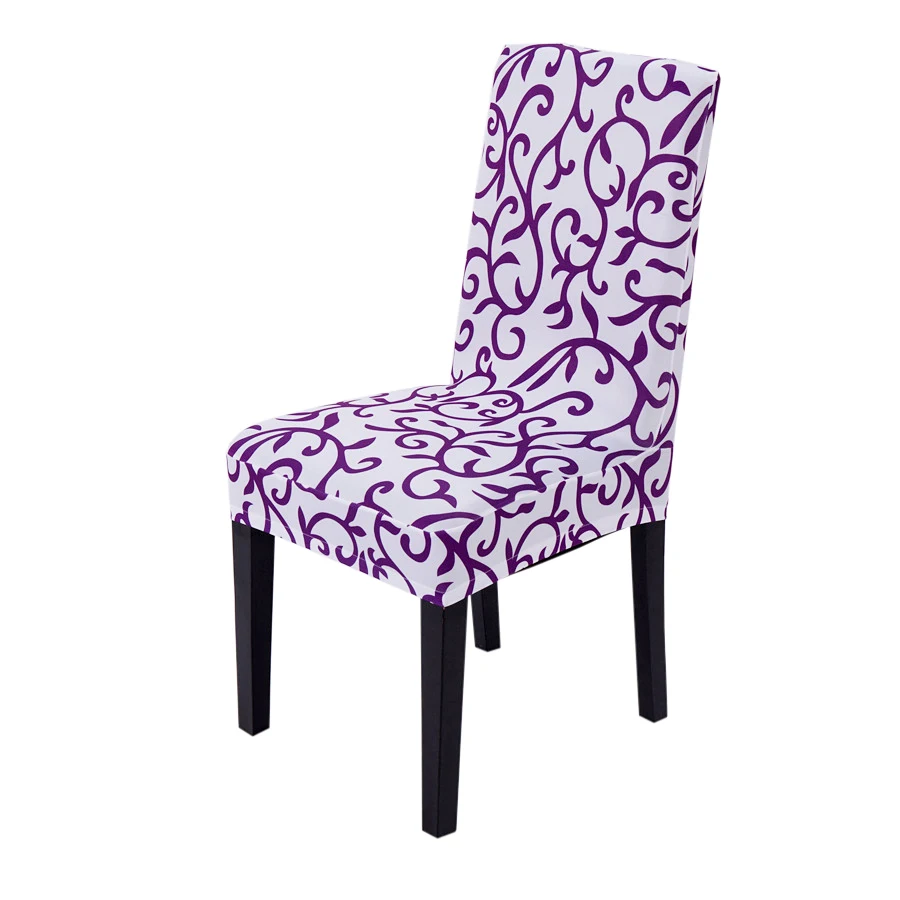 1pc spandex polyester dinning picnic chair cover durable flower 1pc spandex polyester dinning picnic chair cover durable flower