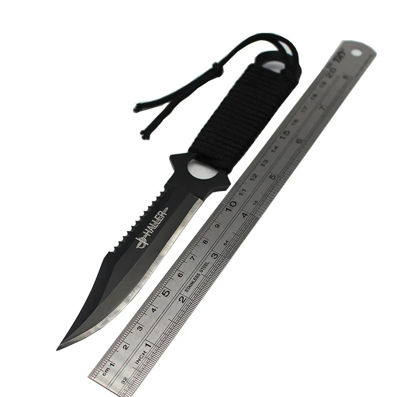 CS Cold керамбитовый счетчик забастовка Выживание Охота Ножи, инструменты для кемпинга с фиксированным лезвием Ножи Кемпинг конкуренцию-Куто податливый ножи CS - Цвет: blackARC