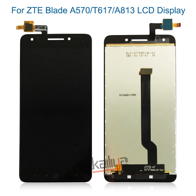 ЖК дисплей Дисплей для zte лезвие A570 T617 A813 Сенсорный экран планшета Ассамблеи