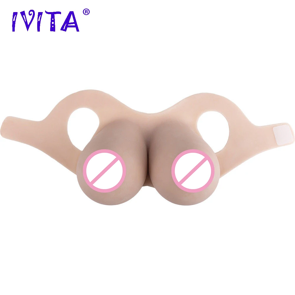 Искусственные Силиконовые груди IVITA 10 кг искусственные для трансгендеров